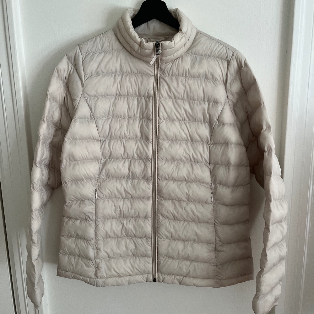 Cream Puffer Jacket